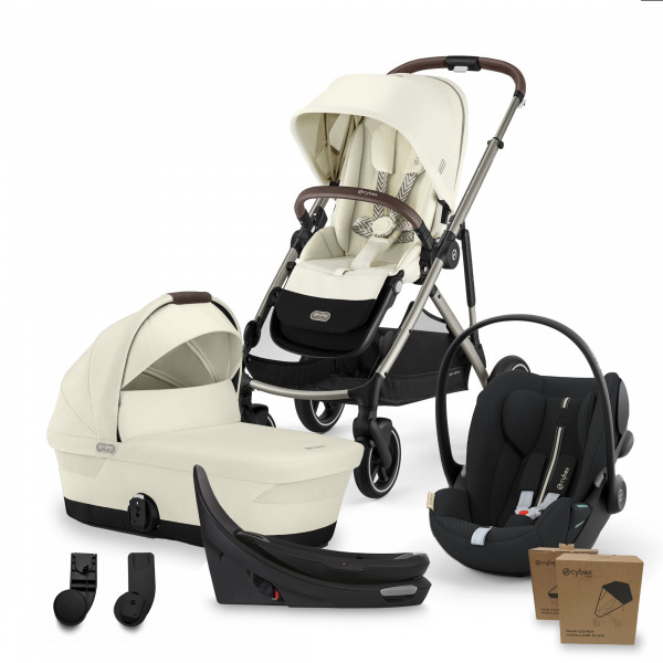 CYBEX Gold Gazelle 4in1 All Weather - Seashell Beige/Moon Black